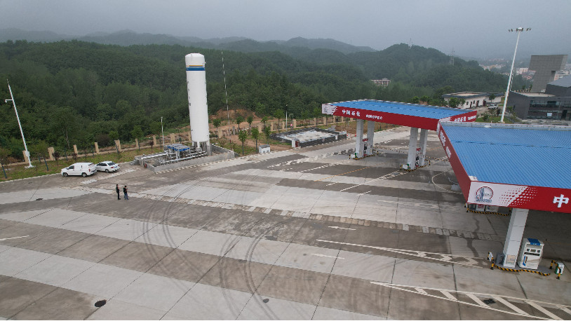 佰焰科技—河南安居中國(guó)石化LNG加氣站新建項(xiàng)目圓滿完成